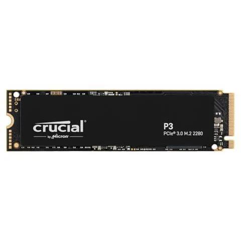 SSD Crucial P3 500GB NVMe M.2 2280