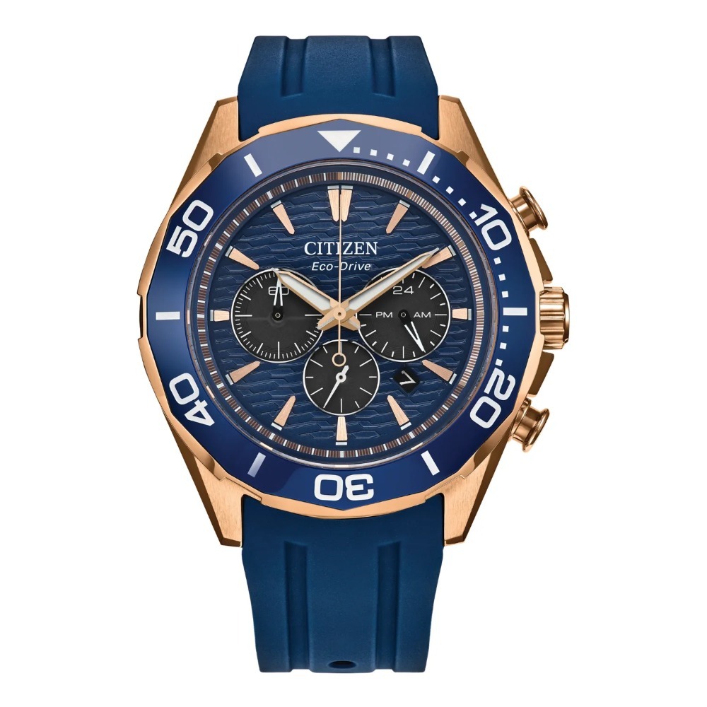 Relógio Citizen Endeavor Sports Blue 43 mm — Único, Novo