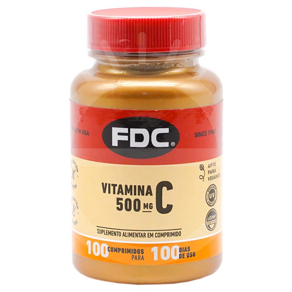 Suplemento Vitamínico FDC Vitamina C — 100 Caps