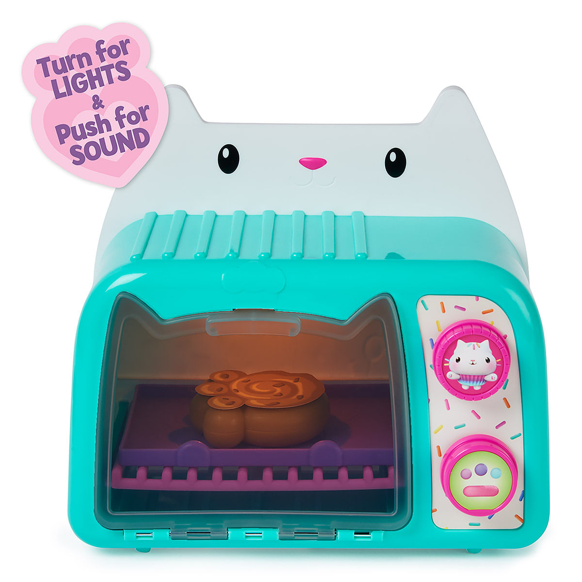 Foto 4 de Forninho Do Cakey Cat Com Luz E Som - Gabby'S Dollhouse