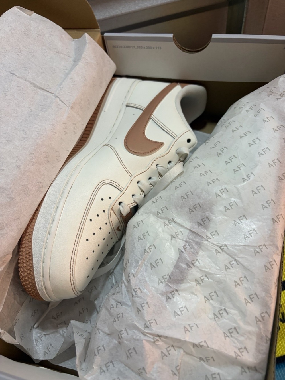 Nike Air Force 1 '07 White Pink Glaze — 34 / 35 / 35.5 / 36 / 37 / 38 / 39 / 39.5 / 40 / 40.5 / 41 / 42 / 42.5, Novo