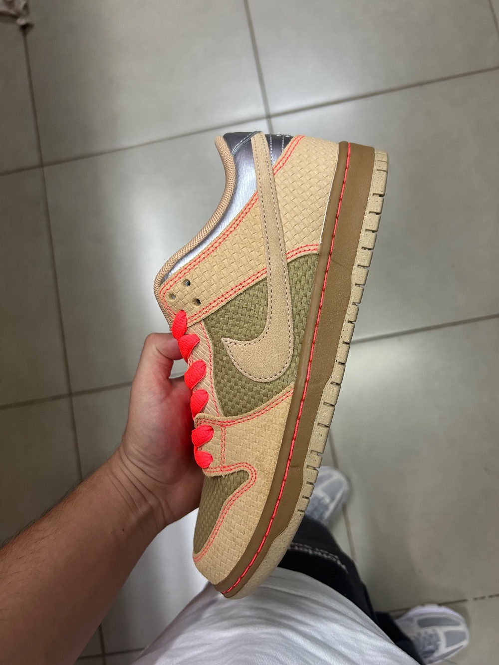 Nike SB Dunk Low Songkran Canvas Parachute Beige — 39 / 39.5 / 40 / 40.5 / 41 / 42 / 42.5 / 43 / 43.5 / 44, Novo