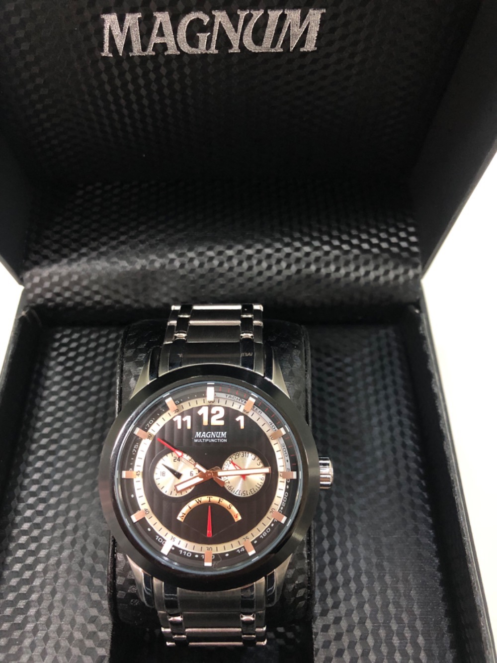 Relógio Magnum MA32372P Silver 47 mm — Único, Novo