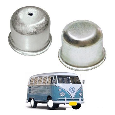 Calota Tambor Freio Roda Dianteira Kombi Clipper Até 82