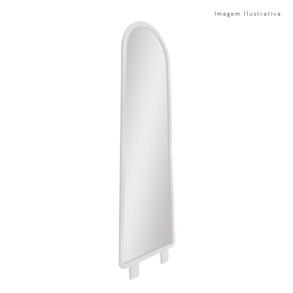 Foto 4 de Espelho de Chão Ice Cream 60x180cm Branco