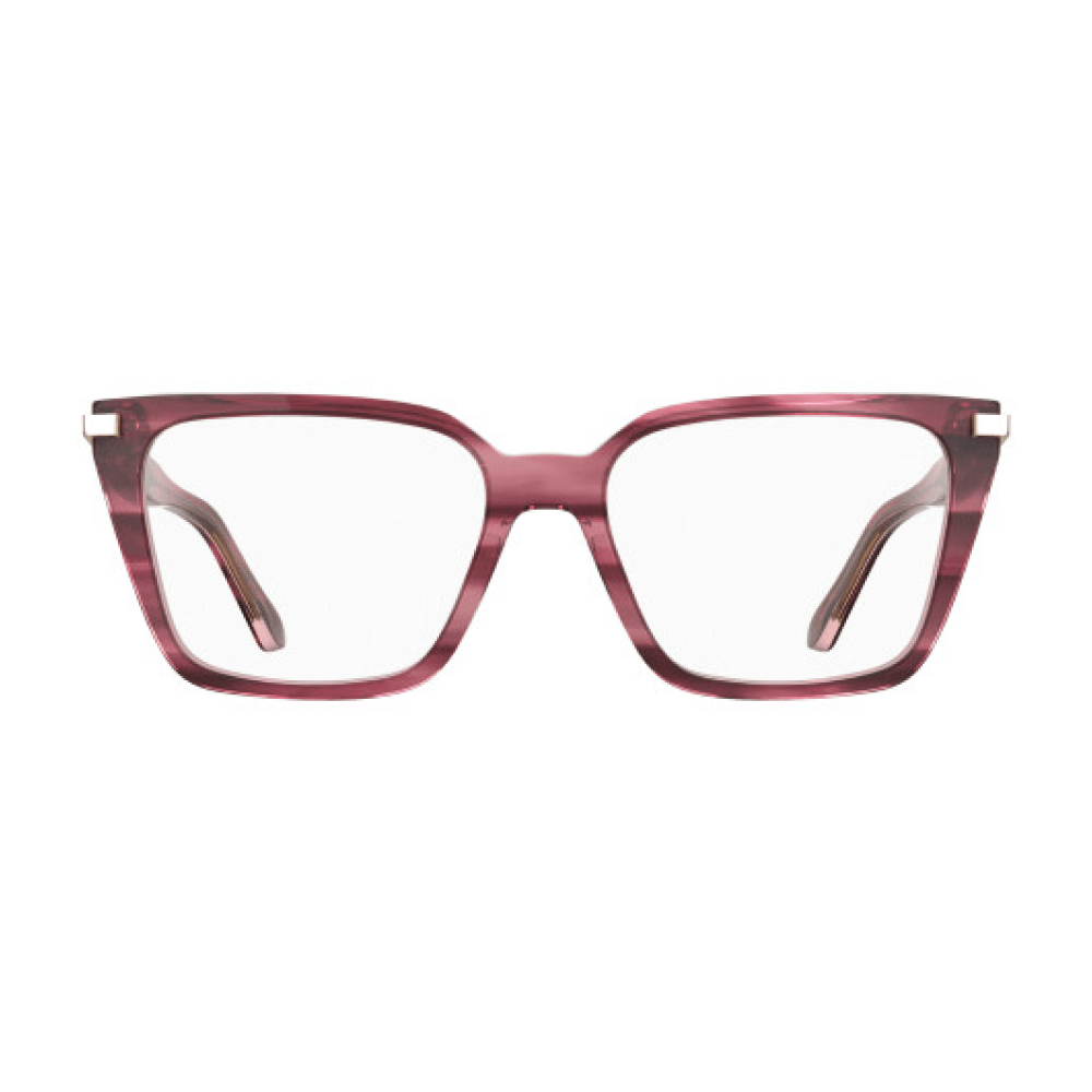 Armação para Óculos de Grau Feminino Calvin Klein CK26515 Bordô Transparente