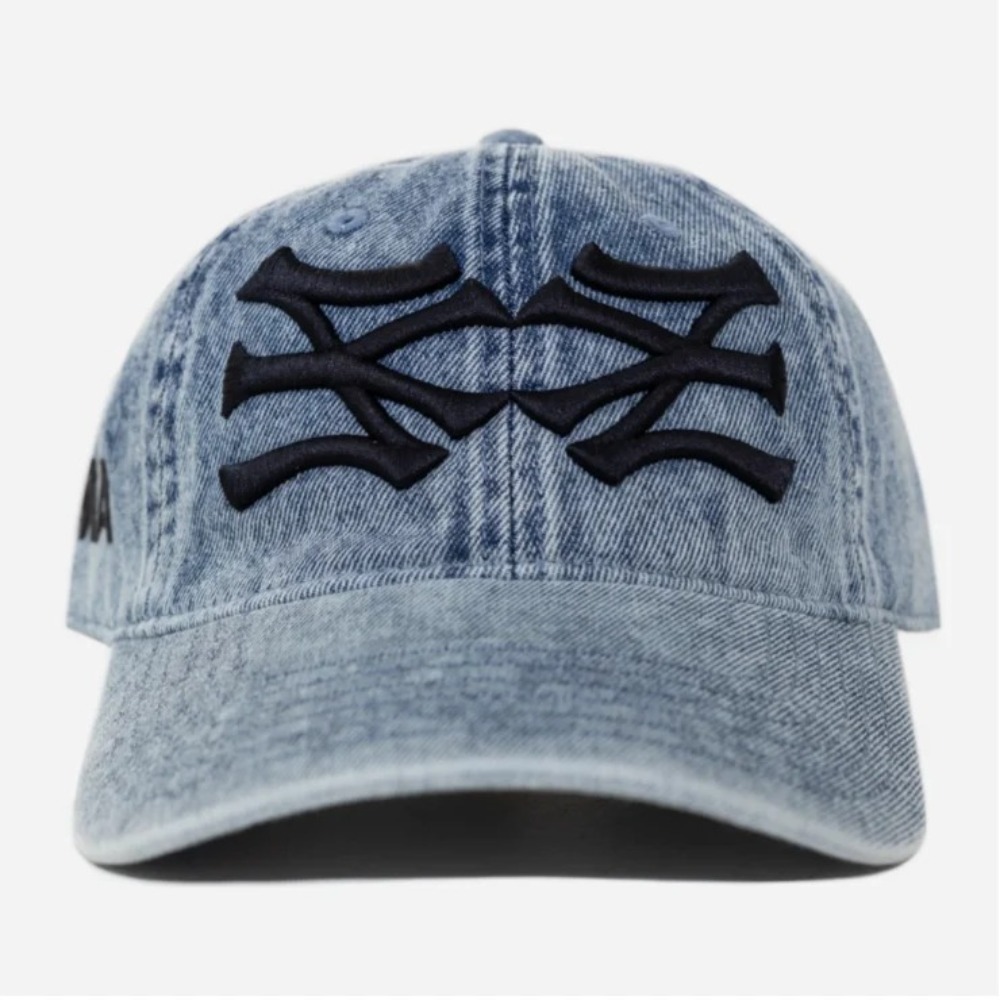 Boné oMA Studios NY NY Denim Blue Hat — Único, Novo