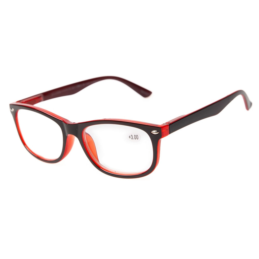 Armação Para Óculos de Grau Feminino Chilli Beans Quadrado Vermelho LV.IJ.0288.0116
