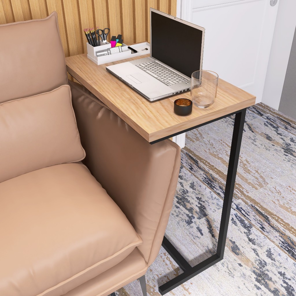 Mesa de Apoio Lateral para Notebook Sofá