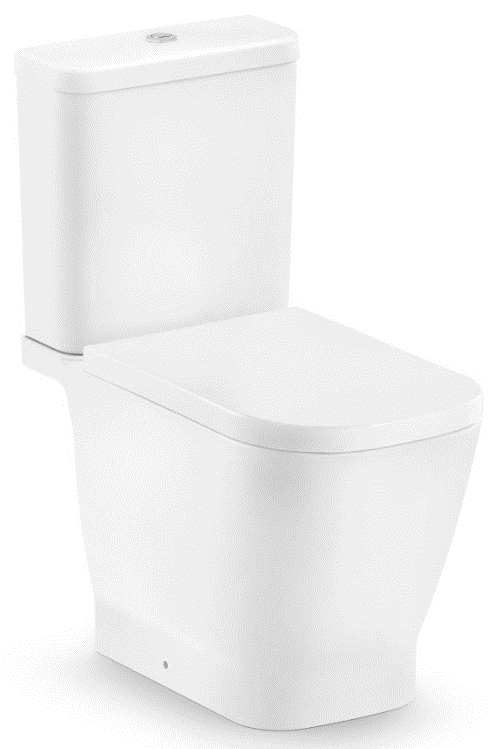 Vaso Sanitário com Caixa Acoplada com Complemento de Instalação Gap Branco Mate Roca