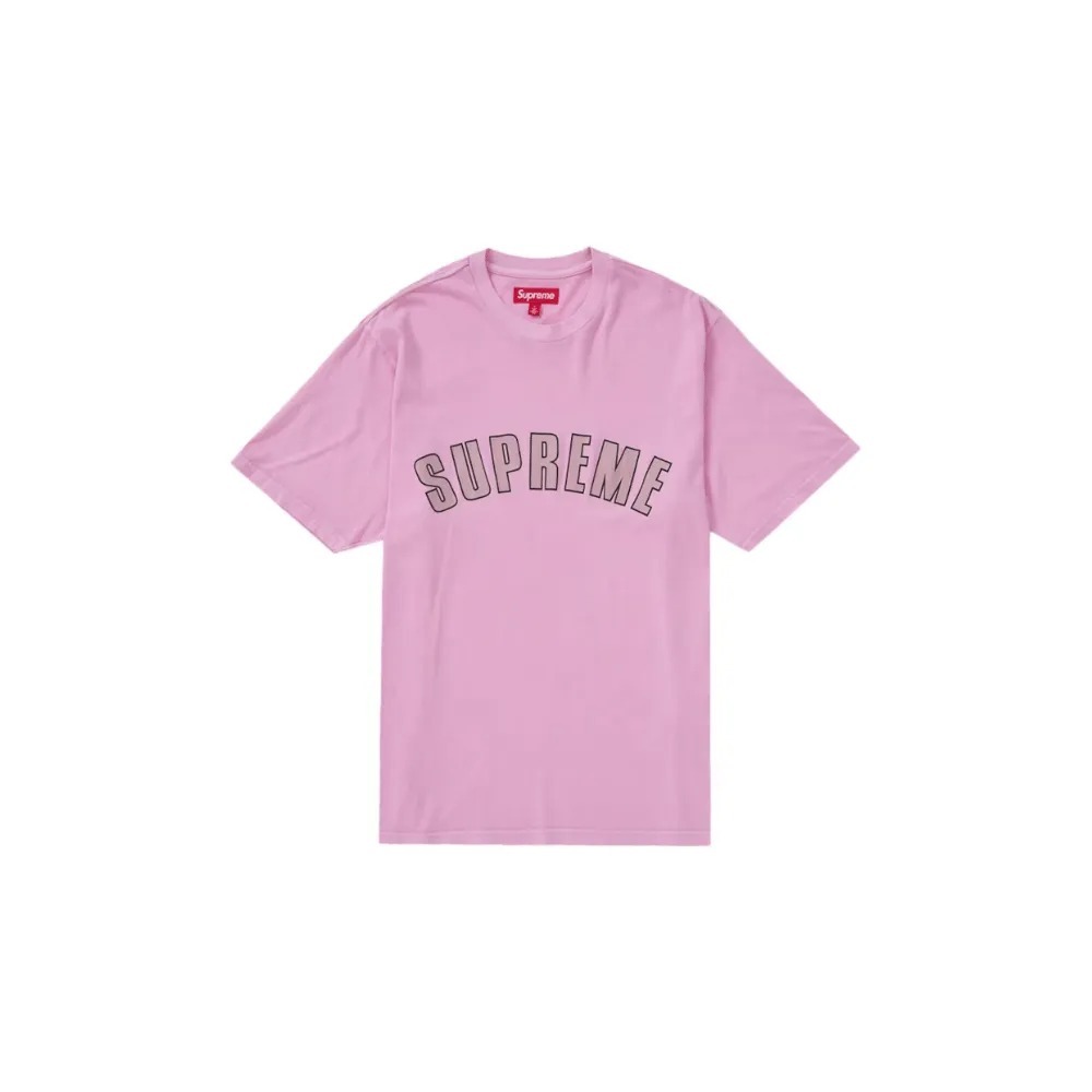 Camiseta Supreme Cracked Arc S/S Pink — M / G / XG, Novo