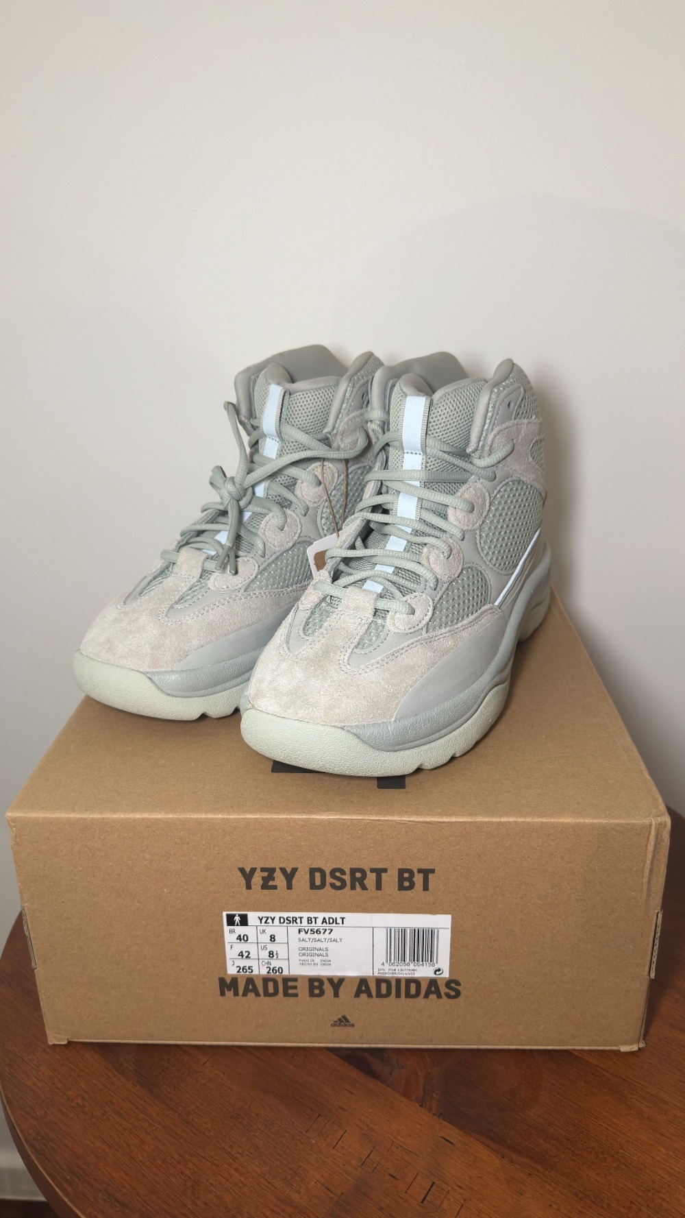 Yeezy Desert Boot Salt — 40, Novo