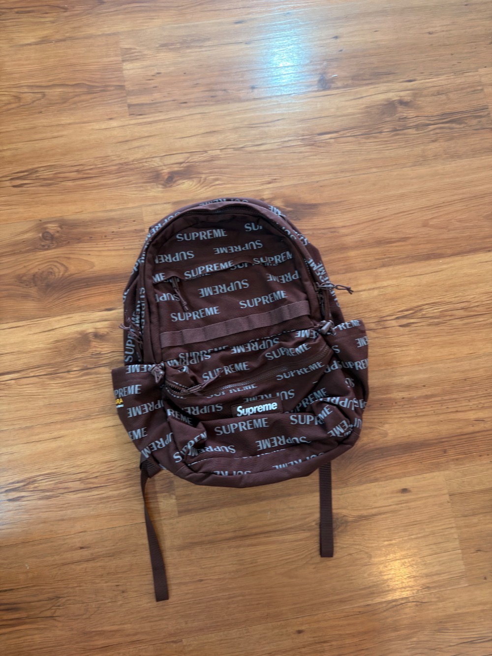 Mochila Supreme Cordura Brown FW26-W1 — Único, Novo