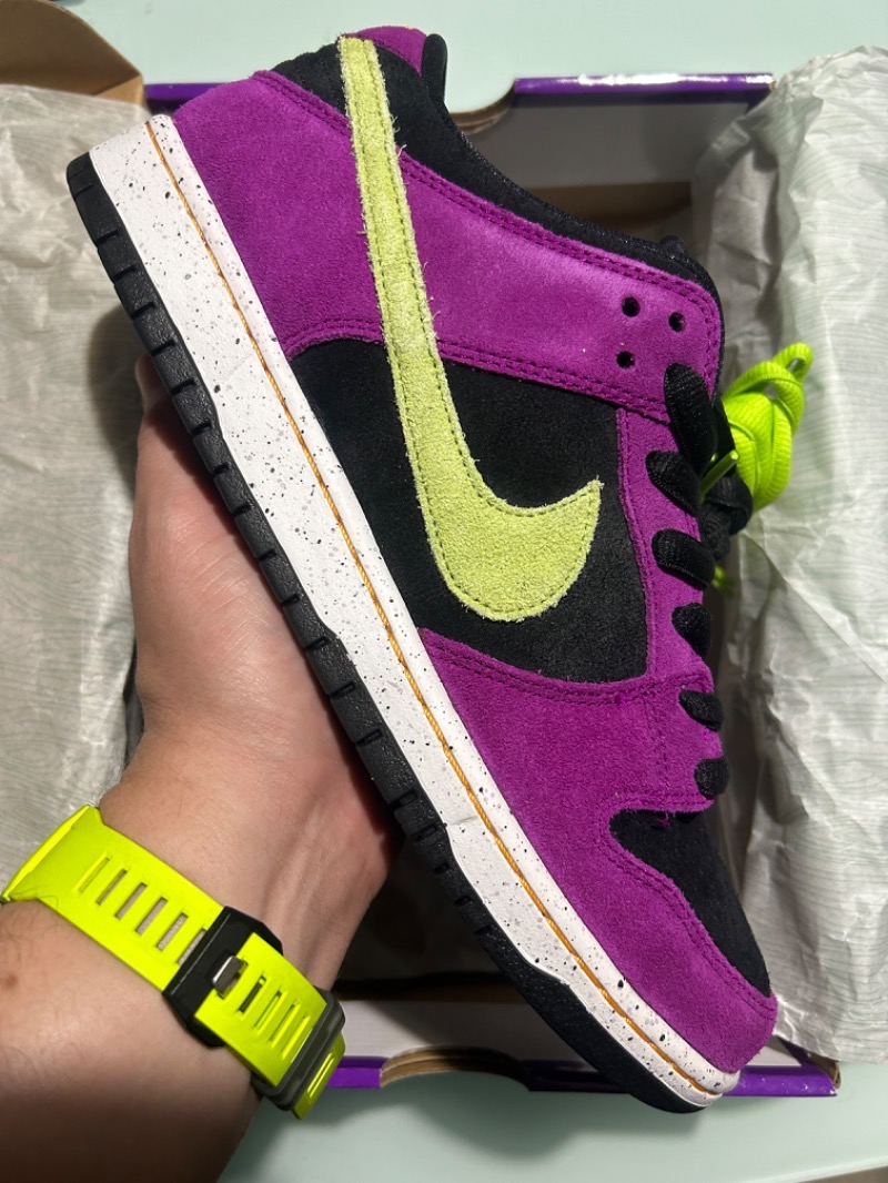 Foto 3 de Nike SB Dunk Low Pro Red Plum — 43, Novo