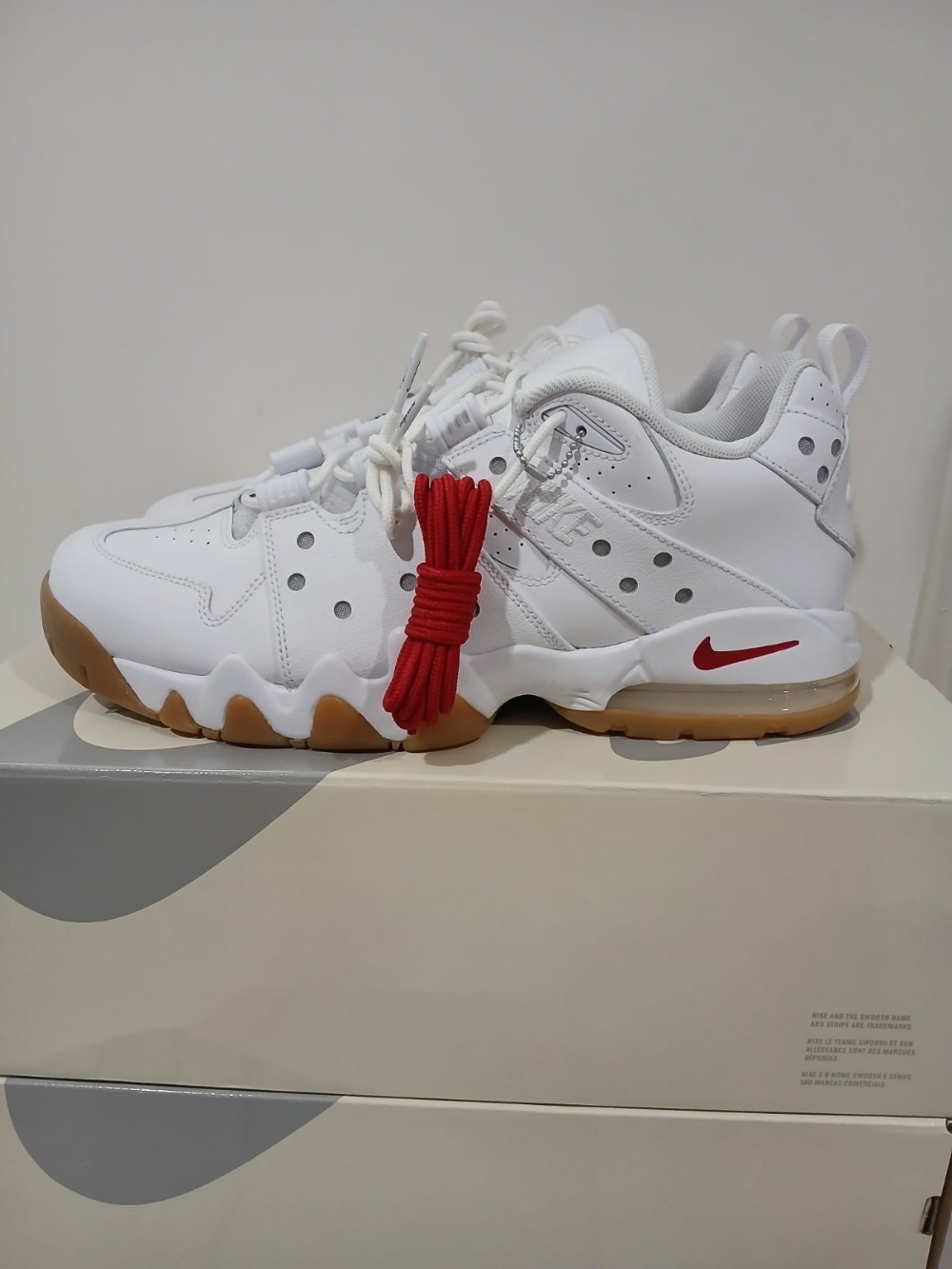 Supreme x Nike Air Max2 CB 94 Low White SS26-W2 — 39 / 40 / 40.5 / 41 / 42 / 42.5 / 43 / 43.5 / 44, Novo