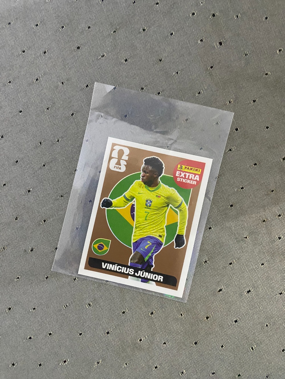 Figurinha Panini Vini Jr Legend Bronze FIFA World Cup 2026 — Near Mint, Novo