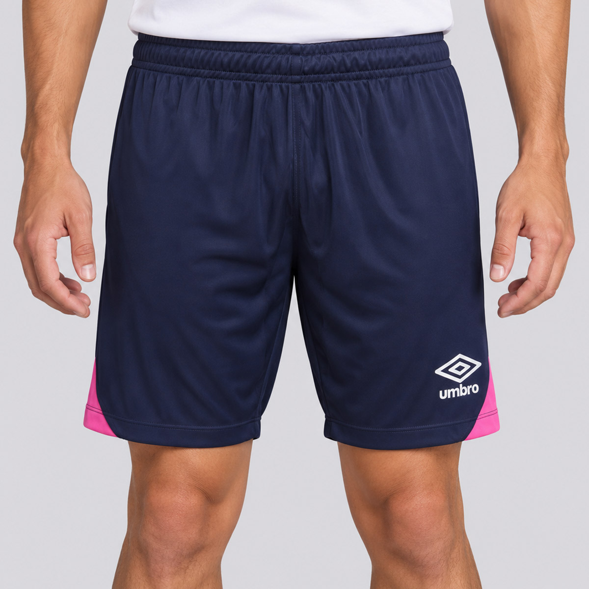 Calção Umbro Adamant II Marinho e Rosa