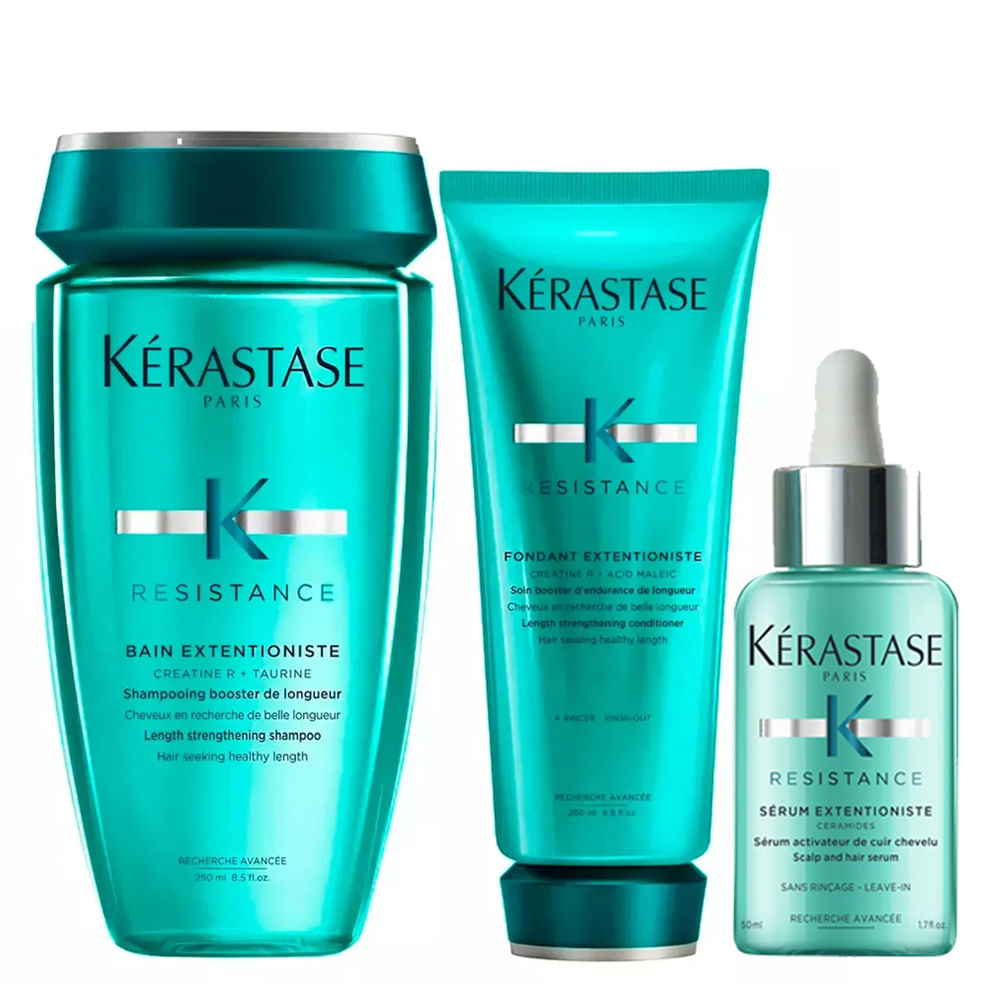 Kérastase Extentionist Kit - Shampoo + Condicionador + Sérum — Kit