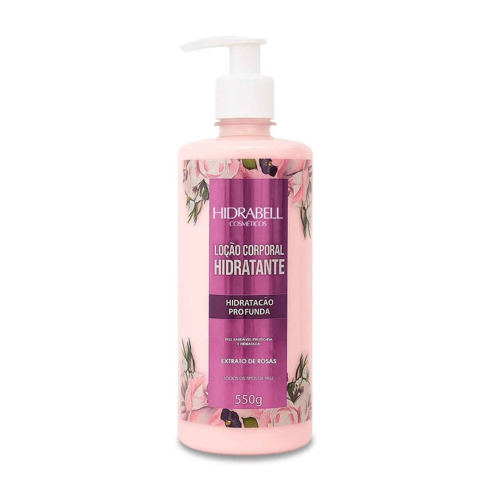 HIDRATANTE HIDRABELL ROSAS 550G