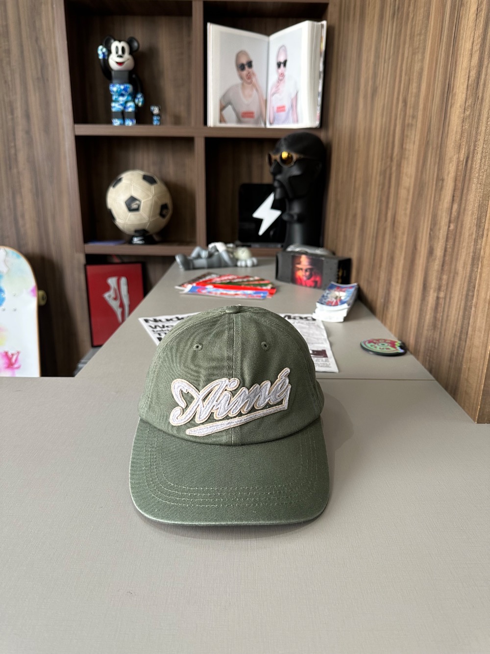 Boné Aimé Leon Dore Cycling Logo Shadow — Único, Novo