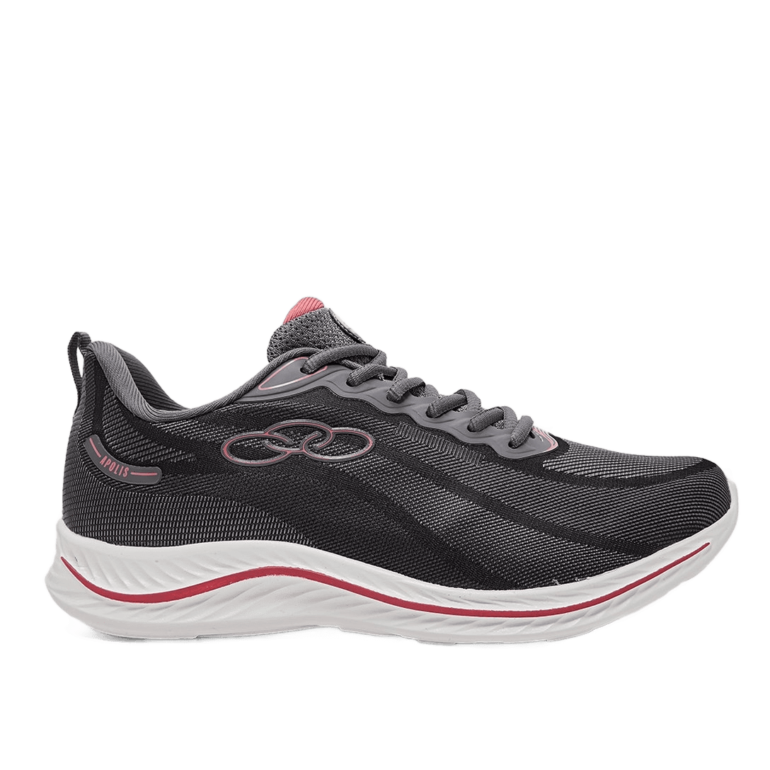 Tênis Olympikus Apolis Feminino - Chumbo+Rosa