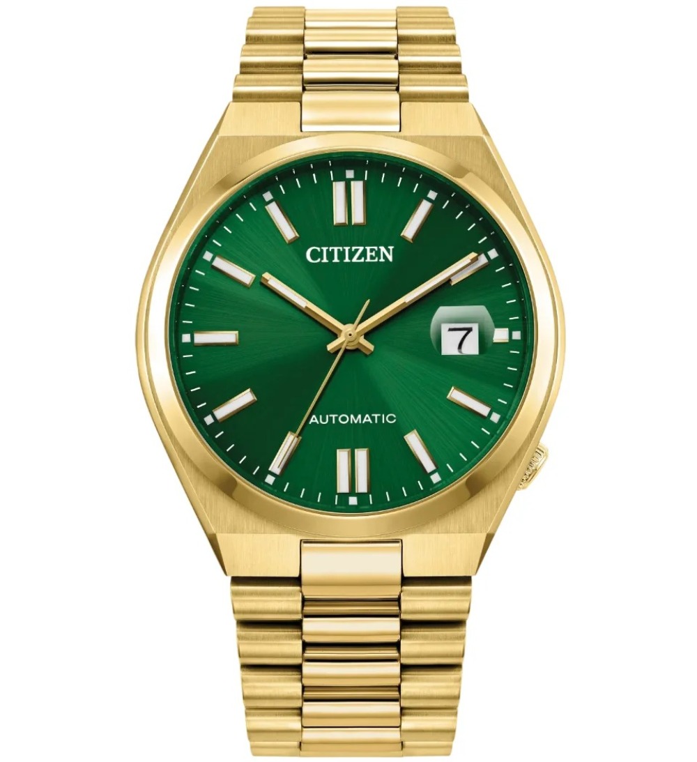 Relógio Citizen Tsuyosa Gold 40mm — Único, Novo
