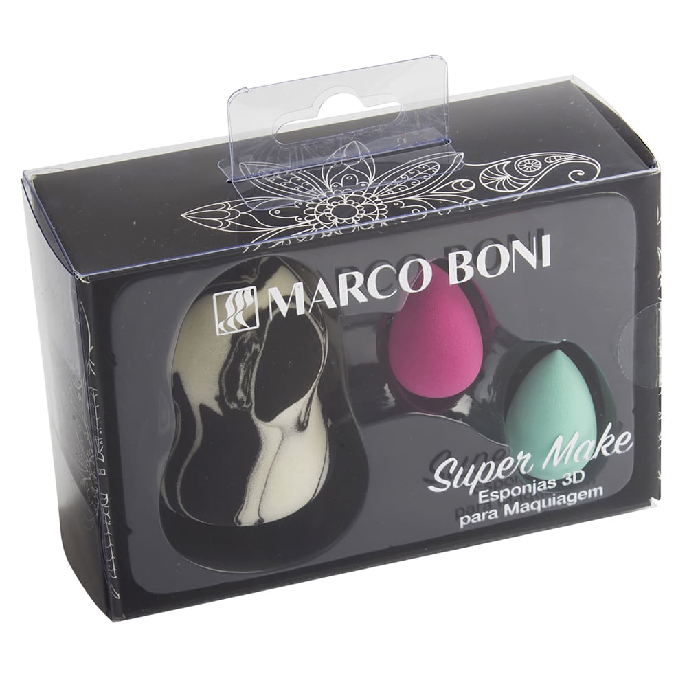 Kit Marco Boni Esponjas 3D para Maquiagem — Kit