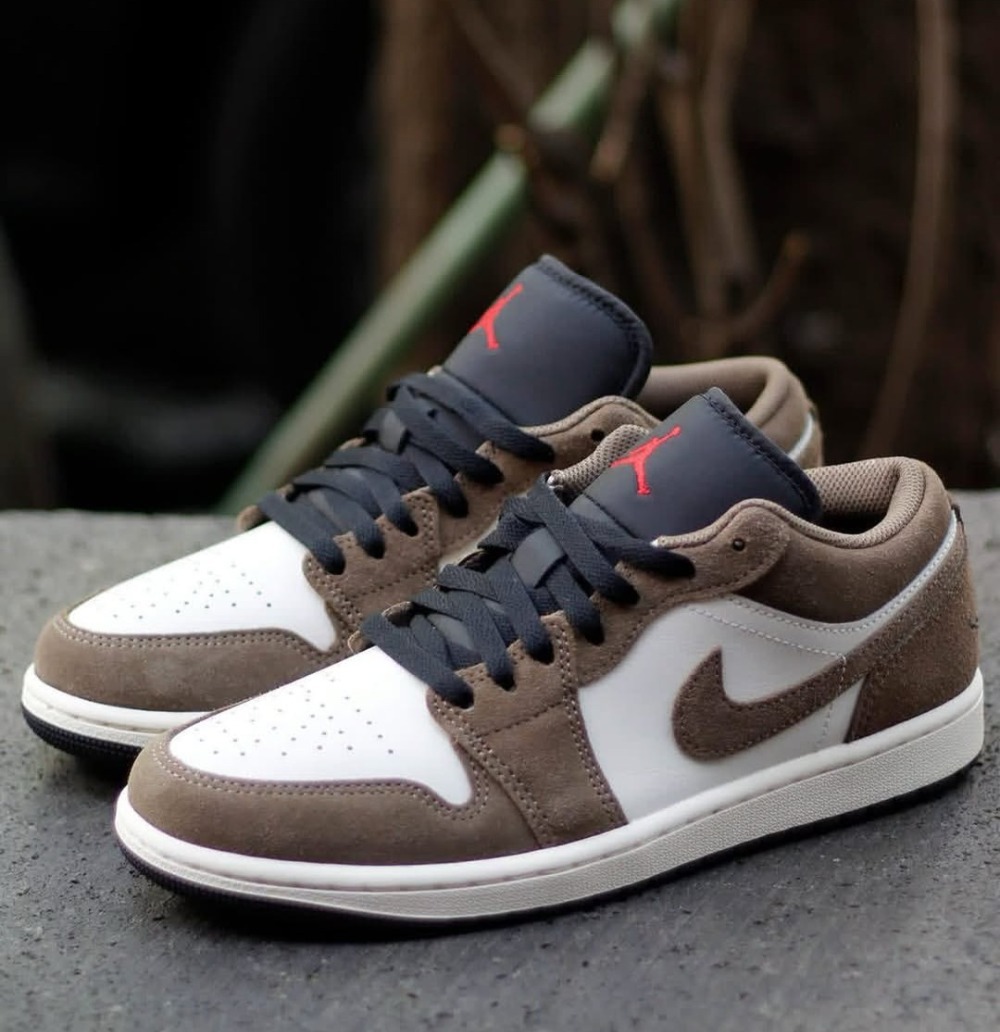 Air Jordan 1 Low Palomino Phantom Sail Black — 39 / 39.5 / 40 / 40.5 / 41 / 42 / 42.5 / 43 / 43.5 / 44, Novo