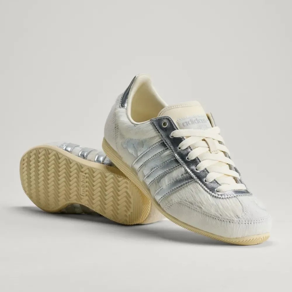 adidas Japan Cream White Silver Metallic Warm Vanilla — 36, Novo
