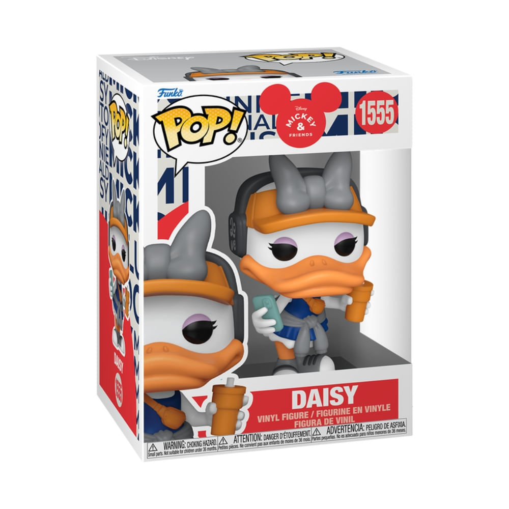 Foto 3 de Boneco Funko Pop! Disney Vida Real - Margarida com Roupa de Corrida