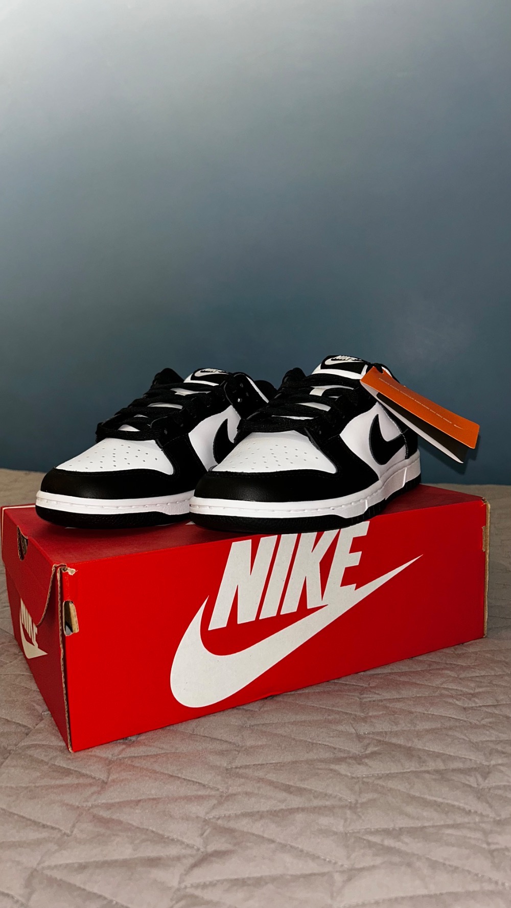 Nike Dunk Low Retro Black White — 39, Novo
