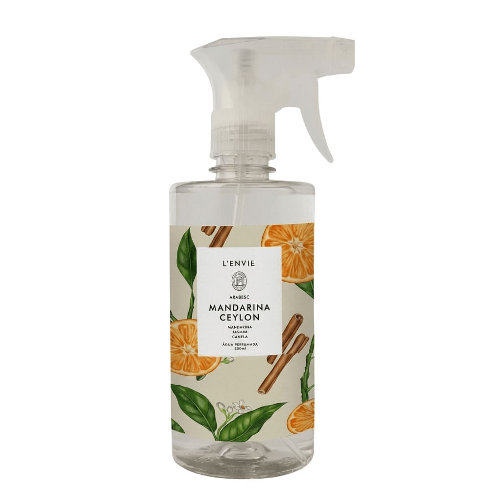 AGUA PERFUMADA MANDARINA CEYLON 500ML- LENVIE