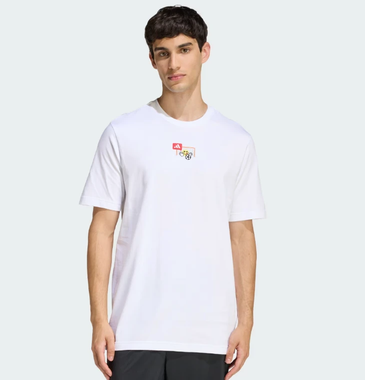 Camiseta Bordado Pequeno Estampa Futebol