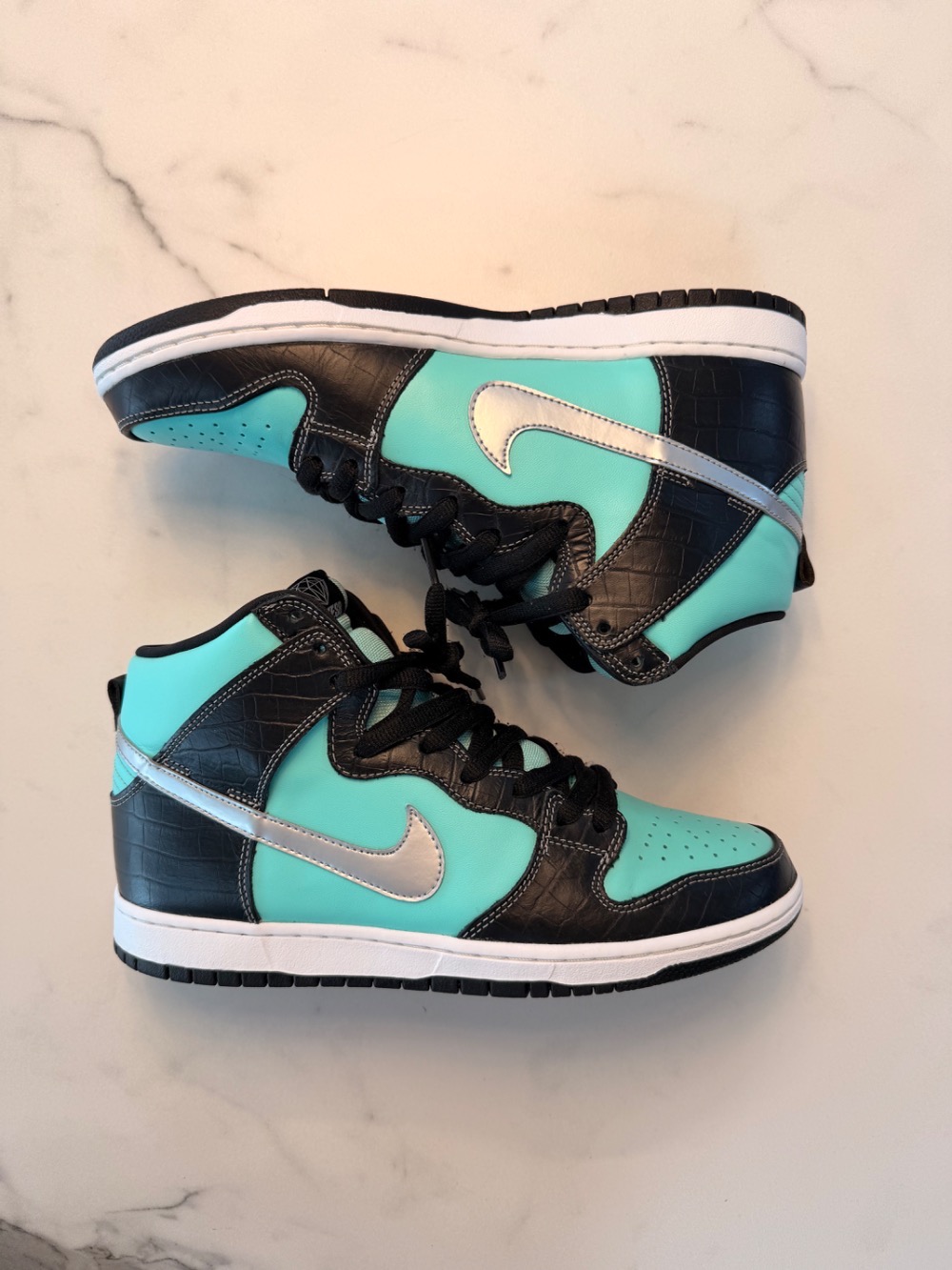 Diamond Supply Co. x Nike Dunk High Premium SB Tiffany — 43, Usado