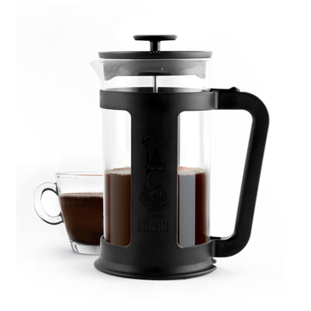 Foto 2 de Cafeteira French Press Smart Preta 350Ml - Bialetti