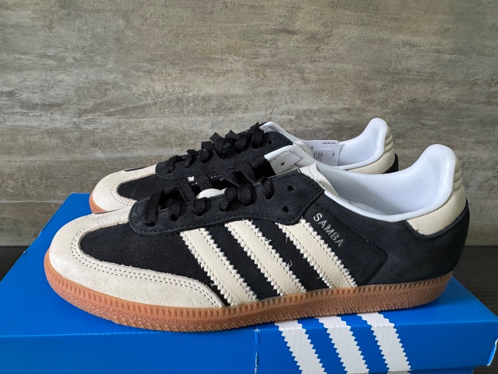 adidas Samba OG Core Black Wonder White — 34 / 35 / 38, Novo