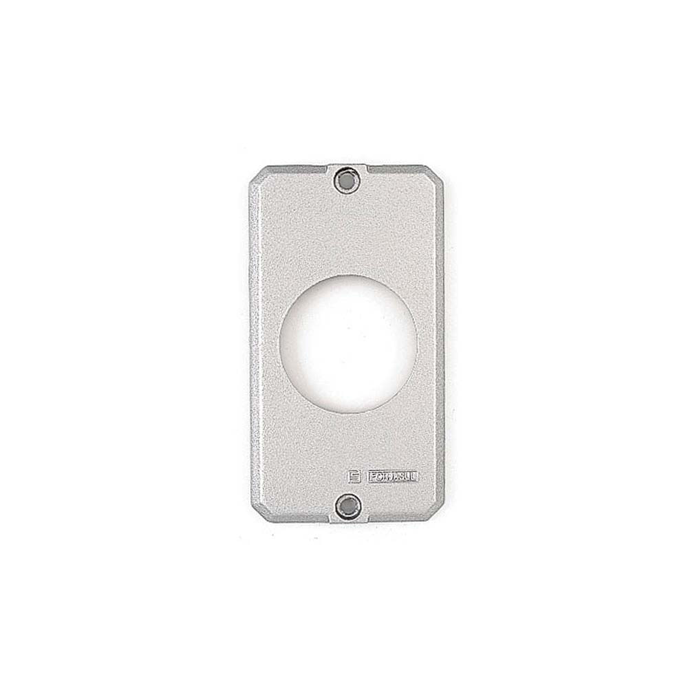 Placa 1 Posto Redondo 1/2 E 3/4 Para Condulete 56115001 Tramontina