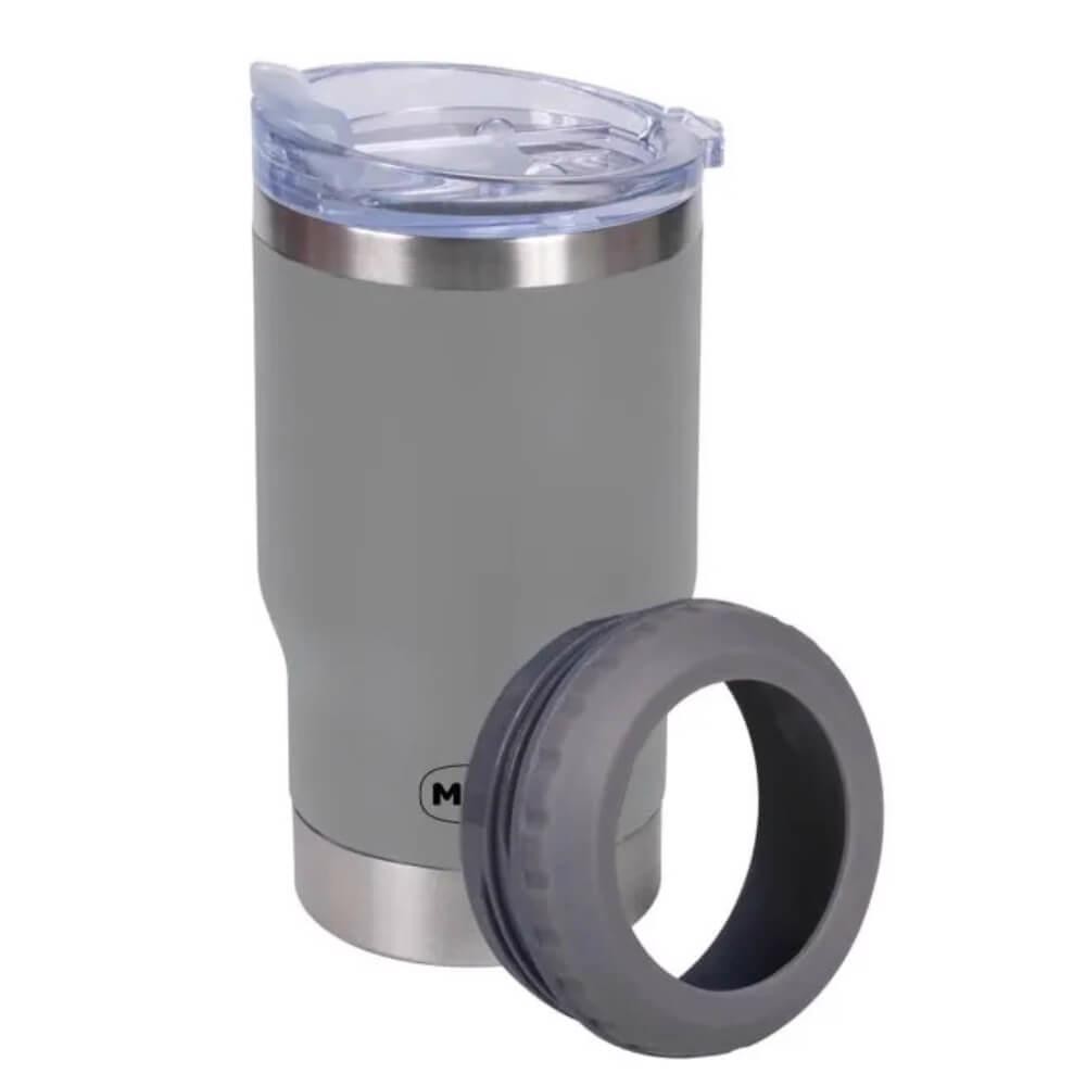Copo Térmico 5 em 1 420ml Cinza 8831 MOR