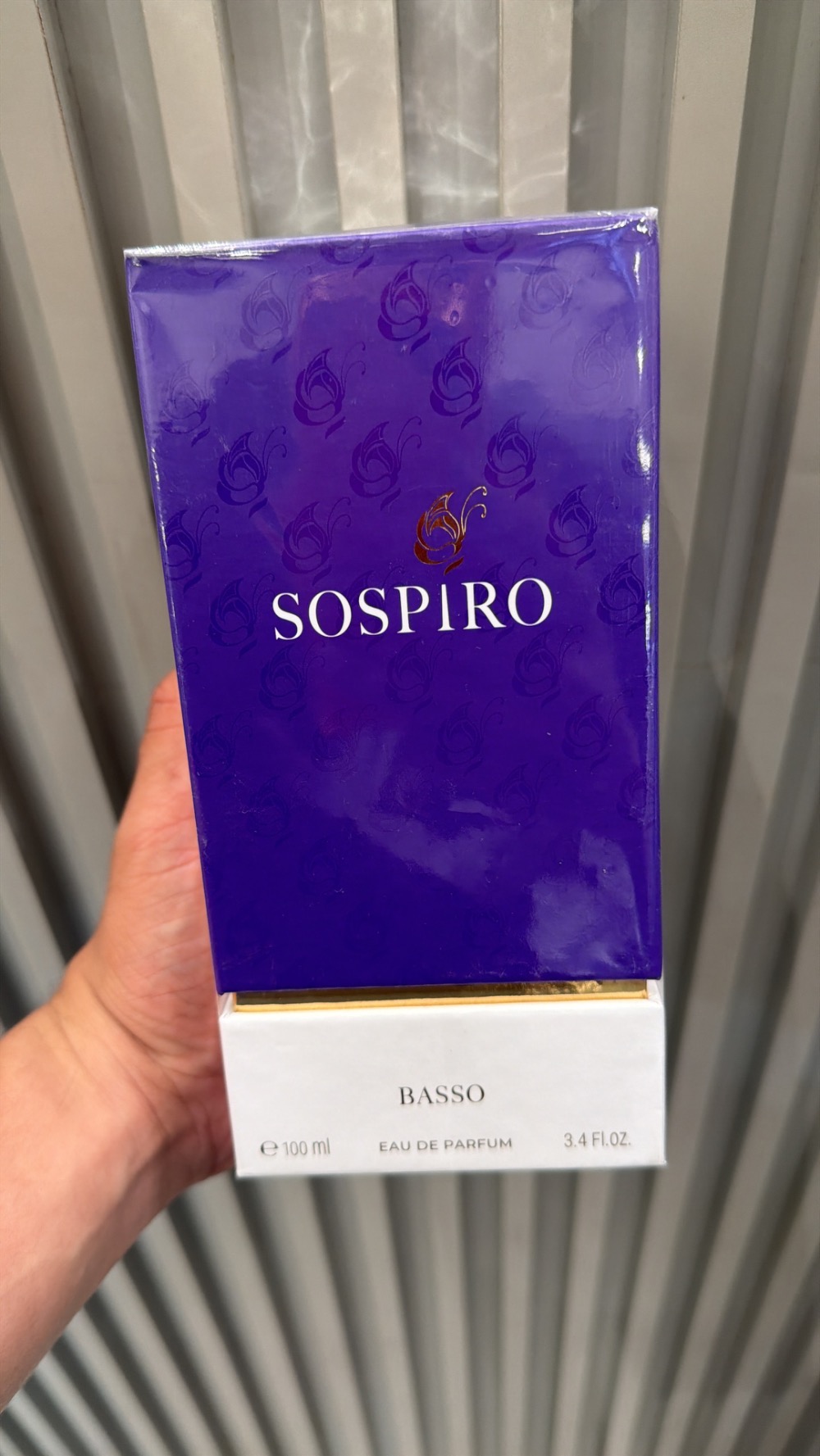 Perfume Sospiro Internacional Basso Eau De Parfum 100ml — único, Novo