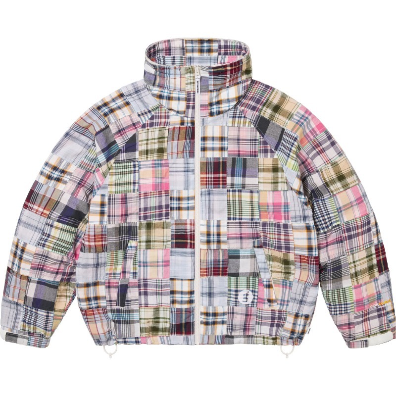 Foto 3 de GoodEnough x Supreme Jaqueta Patchwork Hooded Multicolor — M, Novo