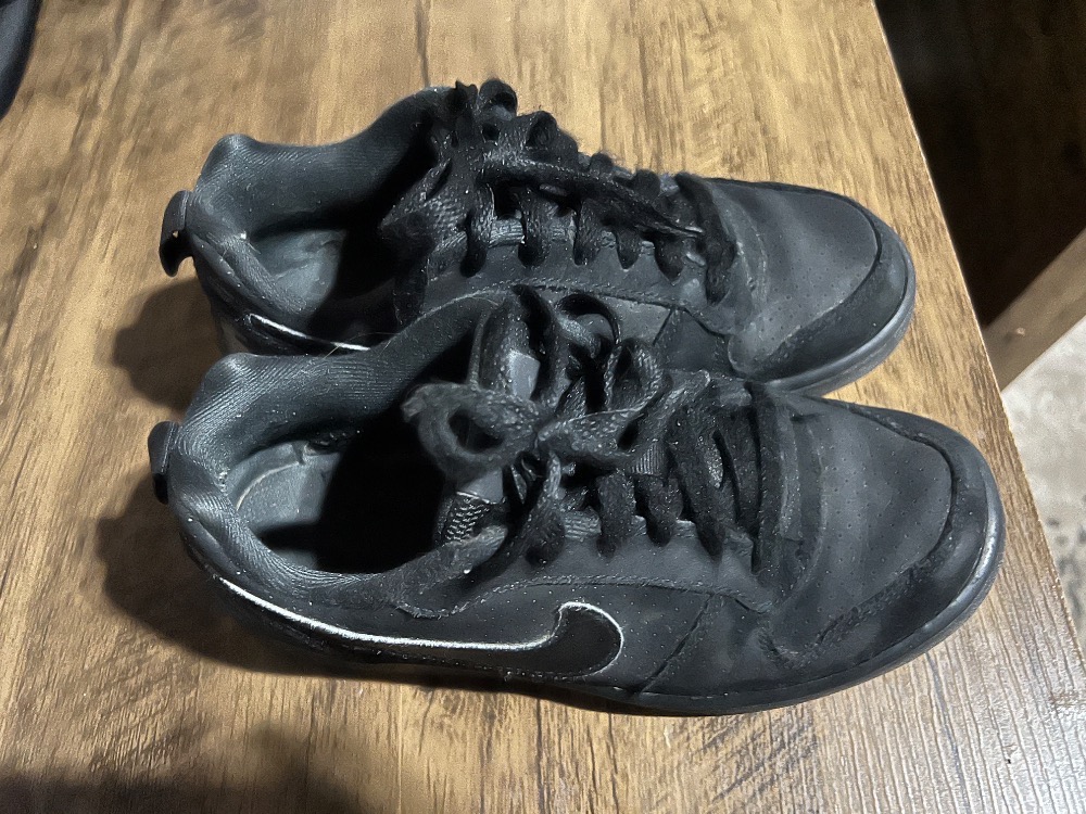 Nike Court Borough Low Recraft Infantil Black — 34, Usado