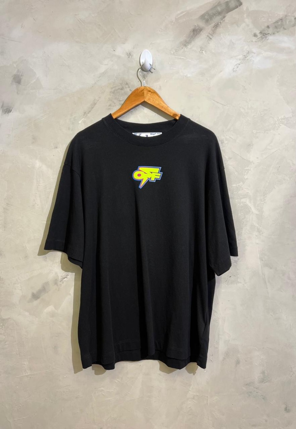 Camiseta Off-White Degrade Thunder Black — G, Novo