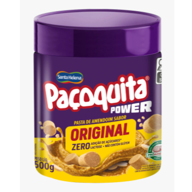 Pasta Paçoquita Power Original 500g