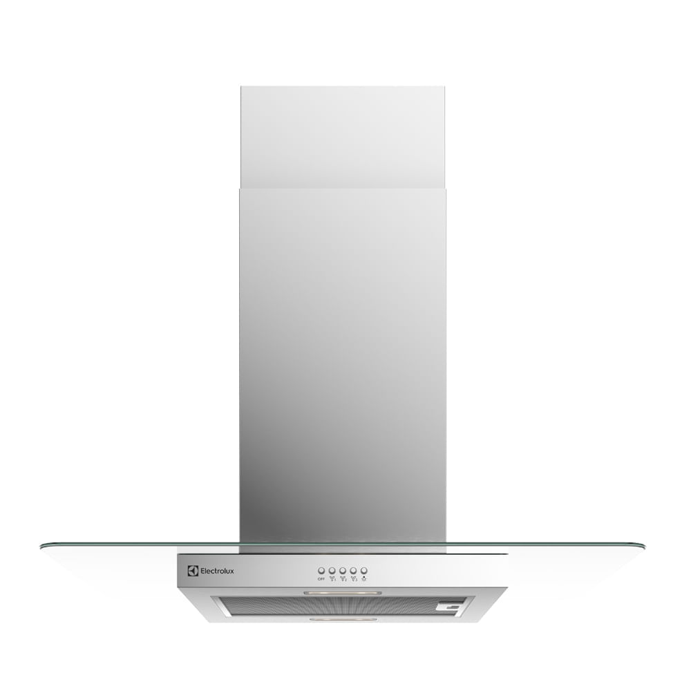 Coifa de Ilha Electrolux 90cm de Vidro Efficient com Luz de Led (CE9IX) 110