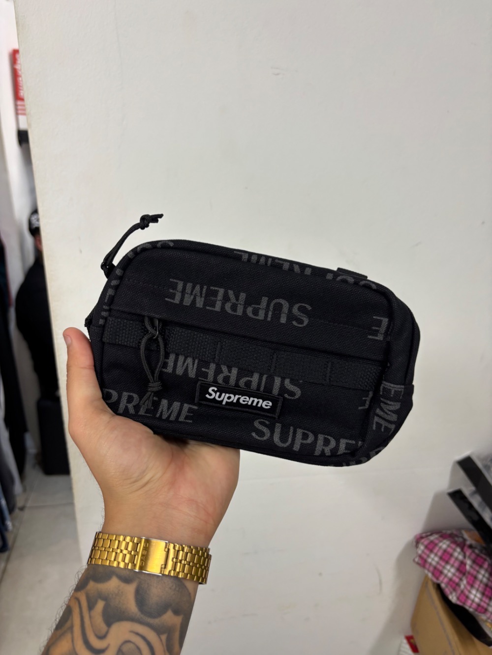 Mini Shoulder Bag Supreme Black FW26-W1 — único, Novo