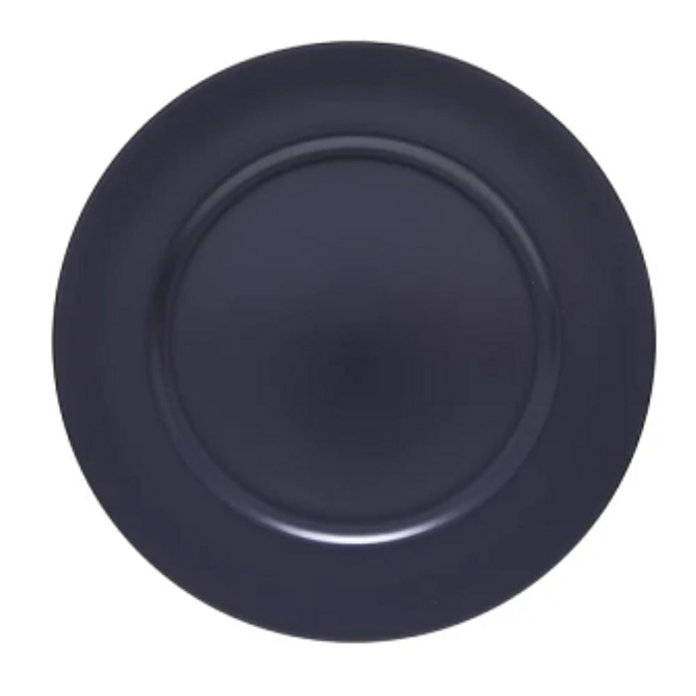 Sousplat Basic Marinho 33Cm - Copa & Cia