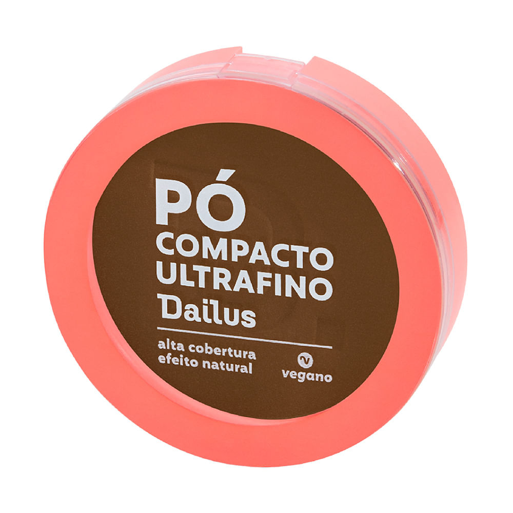 Pó Compacto Ultrafino Dailus — D10 Escuro