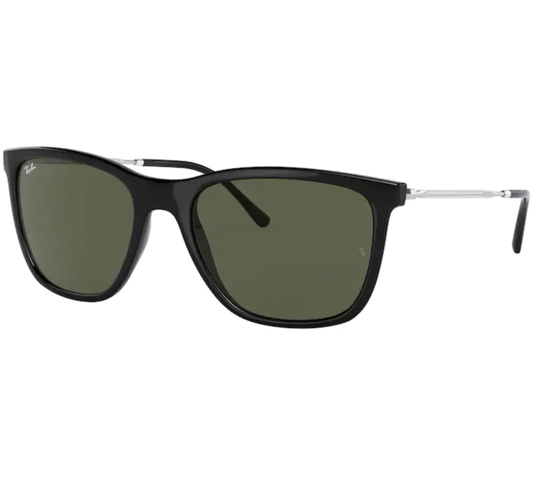 Óculos de Sol Ray-Ban, modelo RB4344, cor Preto, tamanho 56
