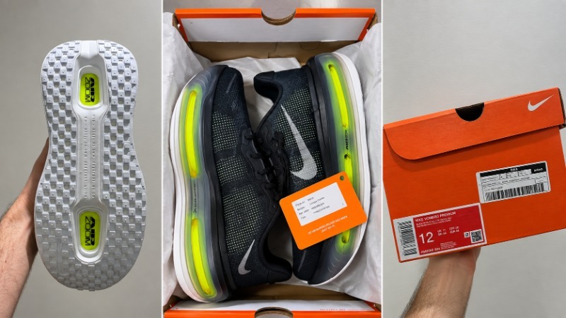 Foto 3 de Nike Vomero Premium Black Volt — 44, Novo