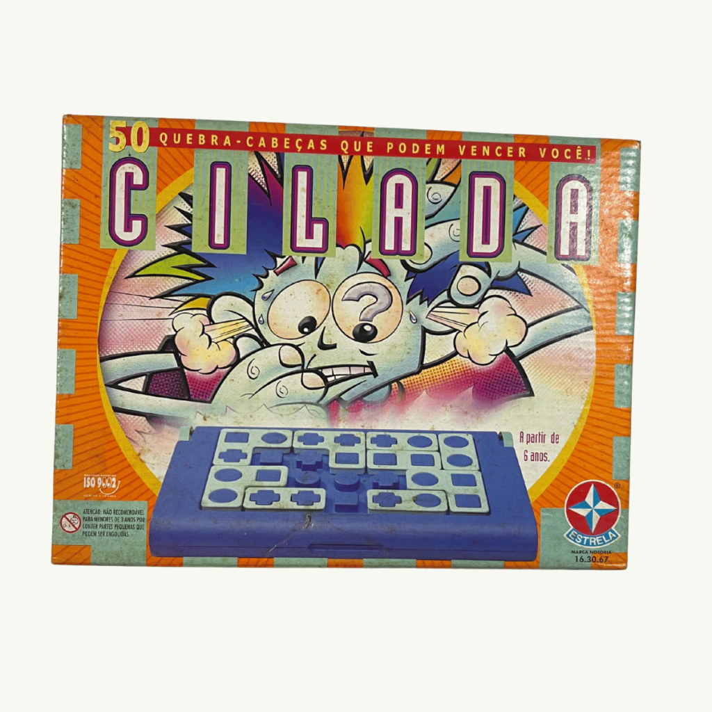 Jogo Cilada Estrela 50 Desafios Completo Com Caixa (Item de colecionador)